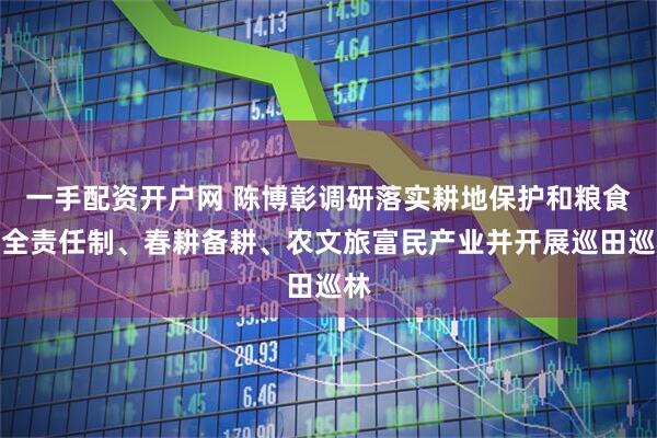 一手配资开户网 陈博彰调研落实耕地保护和粮食安全责任制、春耕备耕、农文旅富民产业并开展巡田巡林